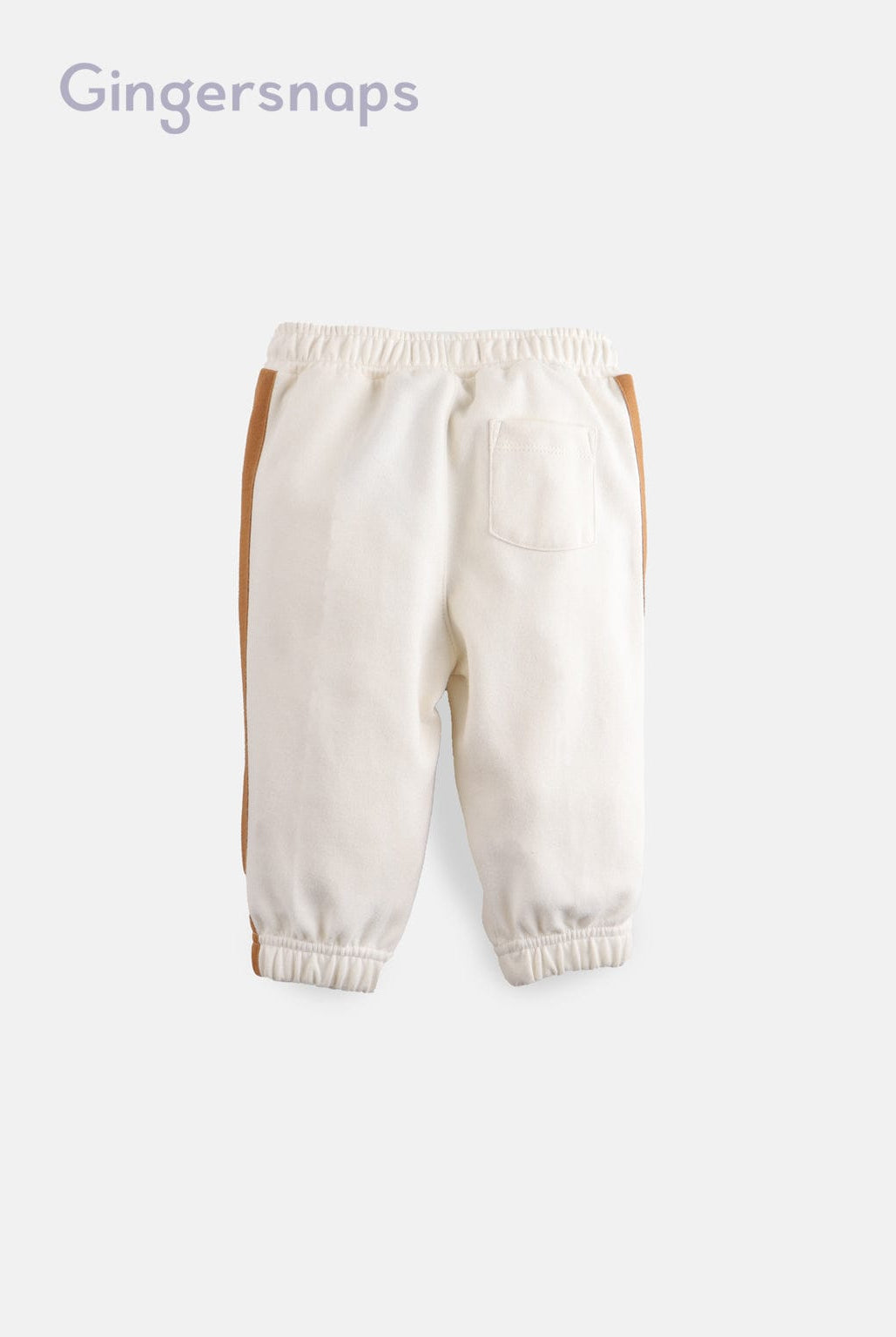 جينجرسنابس سويت بانتس بخطوط جانبية أولادي للرضع بيج