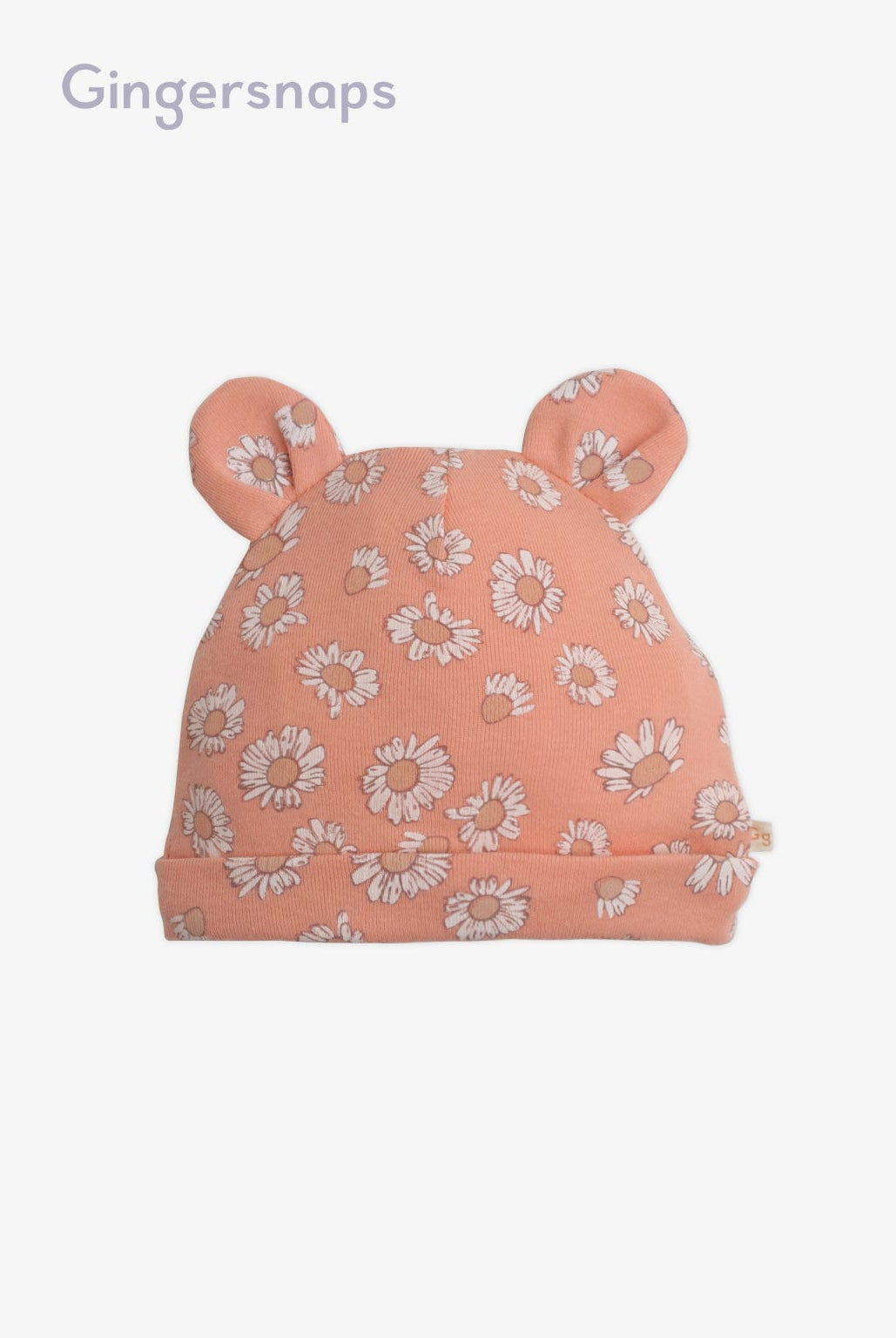 جينجرسنابس جمبسوت بناتي رضع منقوش طويل كم طويل مع قبعة ومريول أحمر بنفسجي