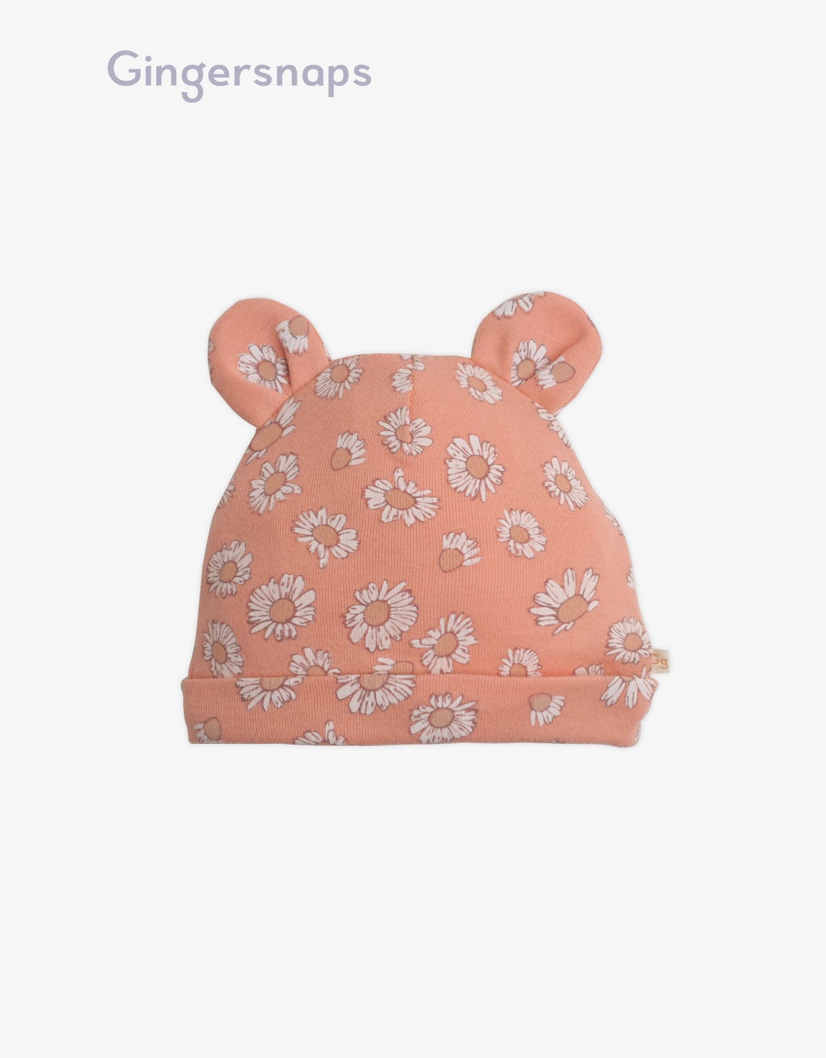 جينجرسنابس جمبسوت بناتي رضع منقوش طويل كم طويل مع قبعة ومريول أحمر بنفسجي