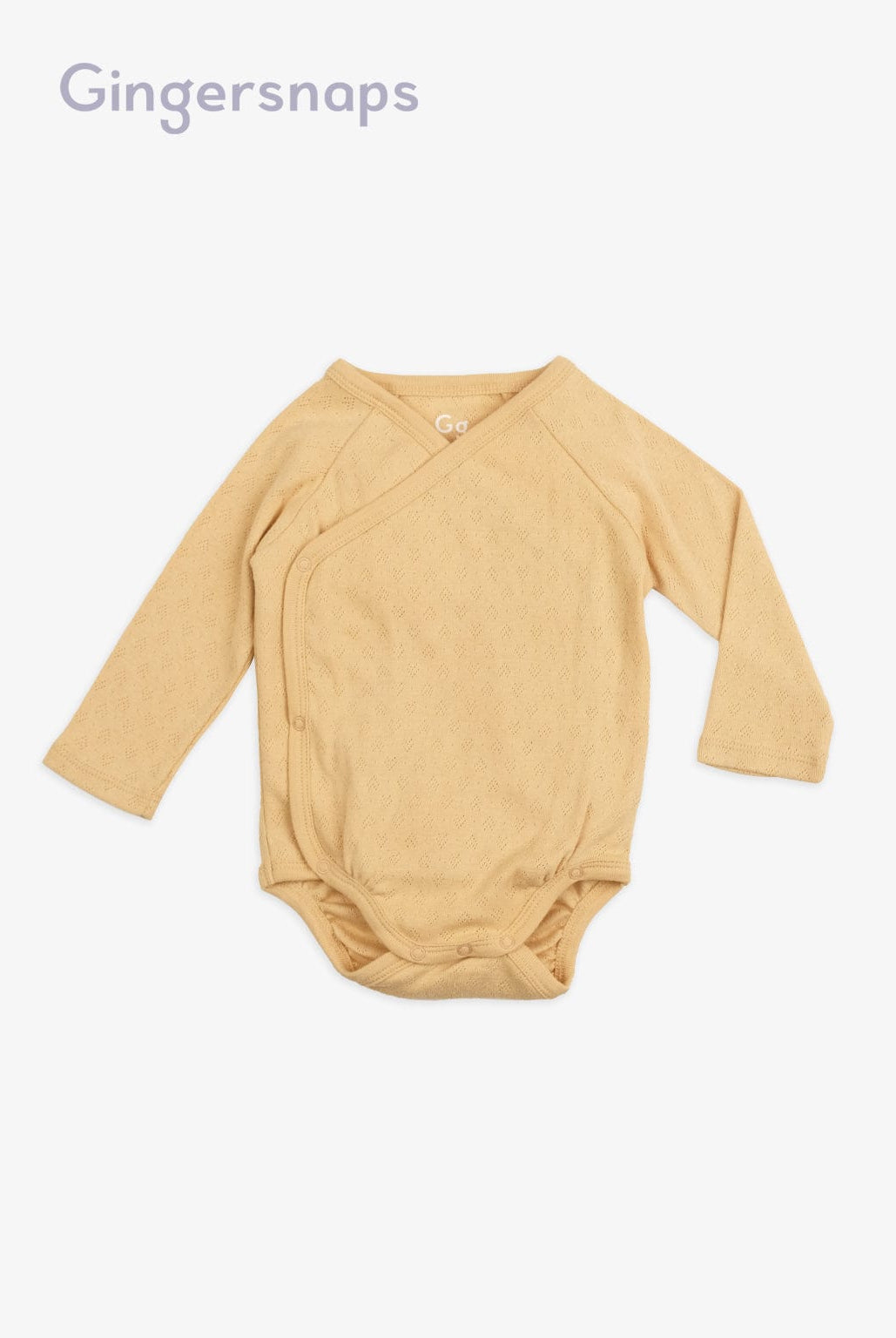 جينجرسنابس طقم سالوبيت كم طويل مواليد 3 قطع أولادي للرضع متعدد الألوان