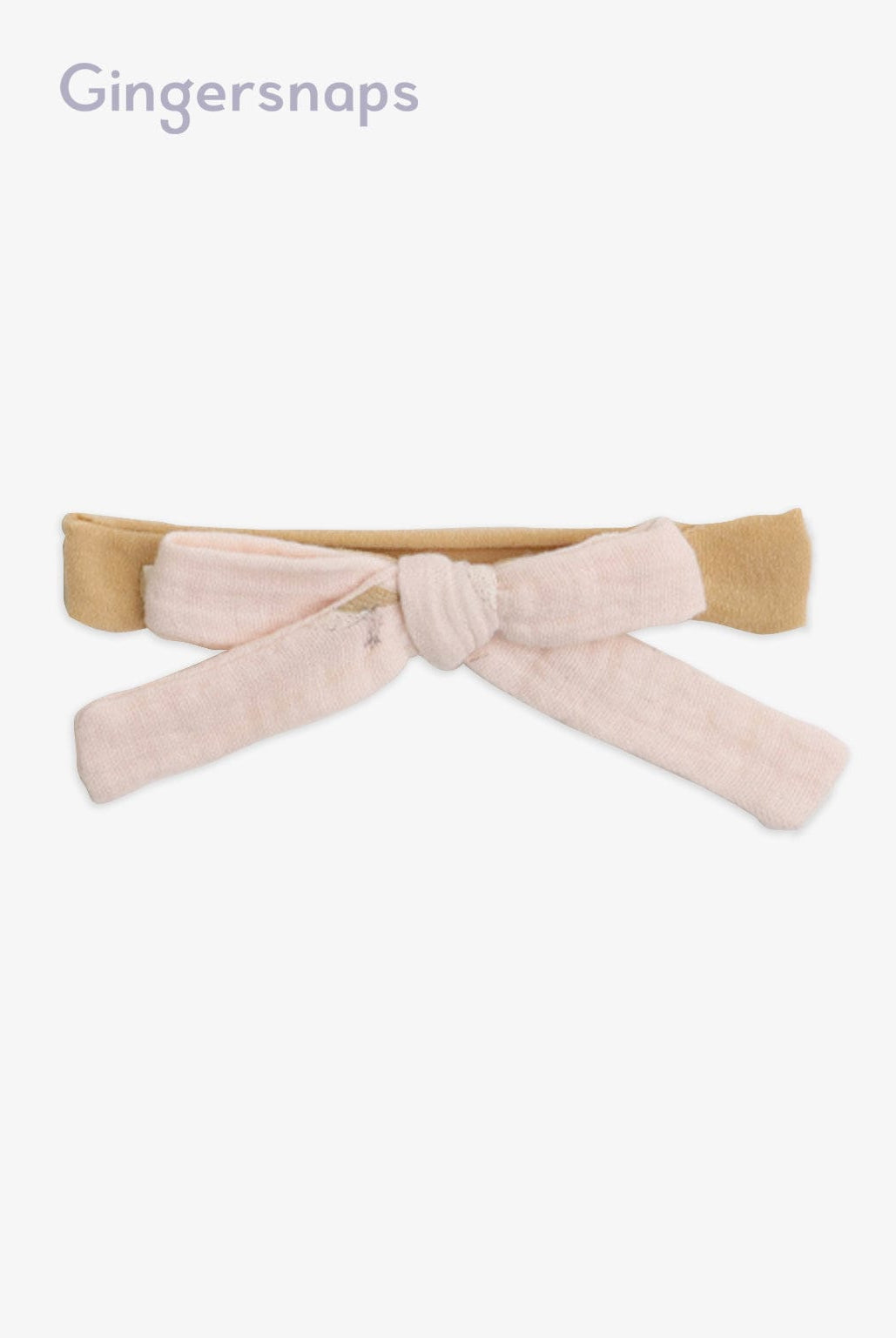 جينجرسنابس بندانة رفيعة فيونكة بناتي متعدد الألوان