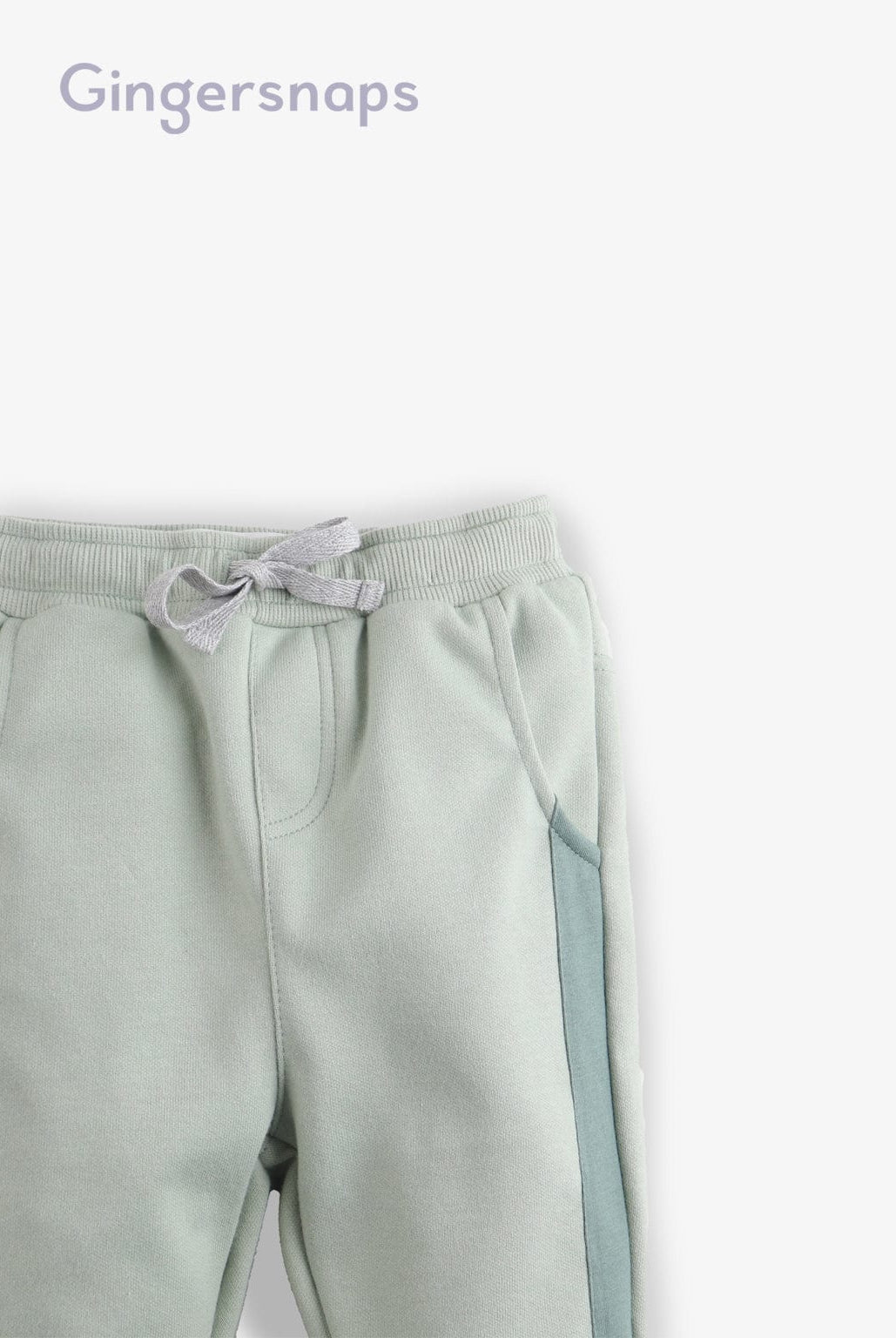 جينجرسنابس بنطلون سويت بانتس بخطوط جانبية أولادي أخضر