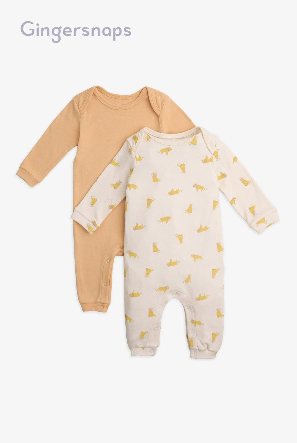 جينجرسنابس جمبسوت رضع منقوش أولادي متعدد الألوان