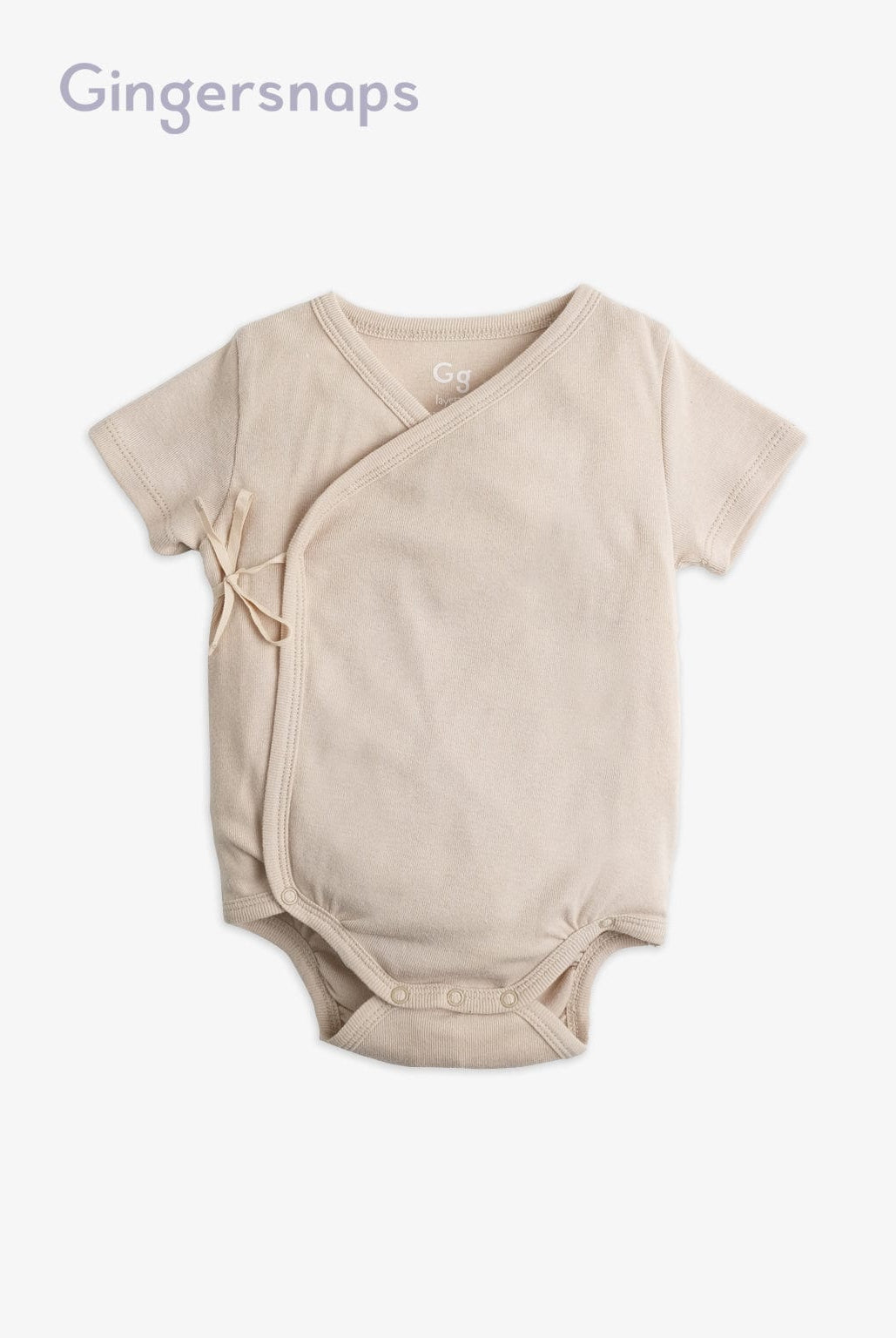 جينجرسنابس طقم سالوبيت نص كم مواليد 3 قطع أولادي للرضع متعدد الألوان