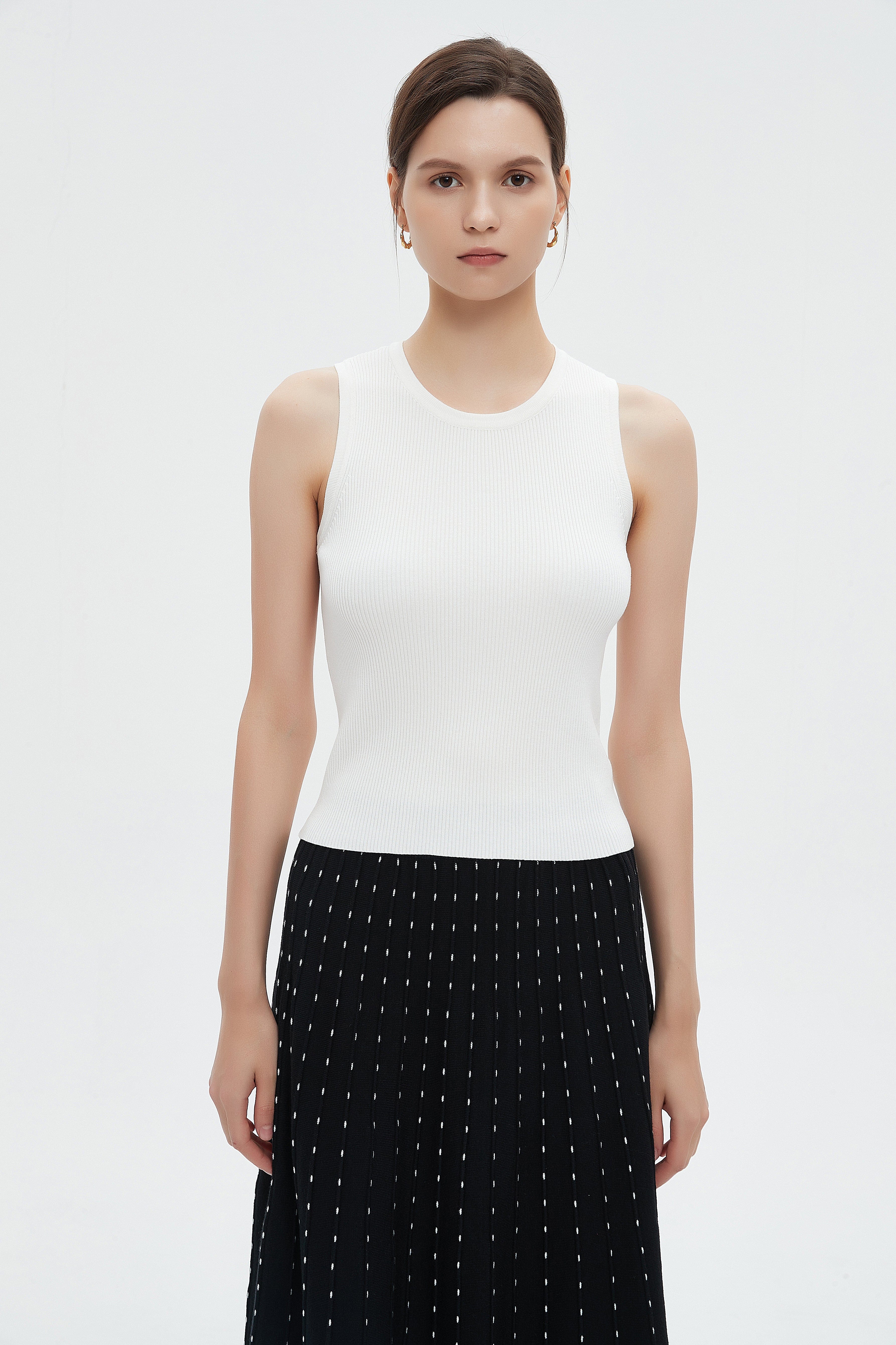 ميكا بلوزة نسائية طويلة كات سادة