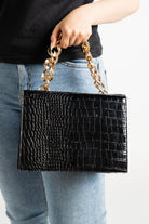 داليدرس حقيبة نسائية جلد ثعبان