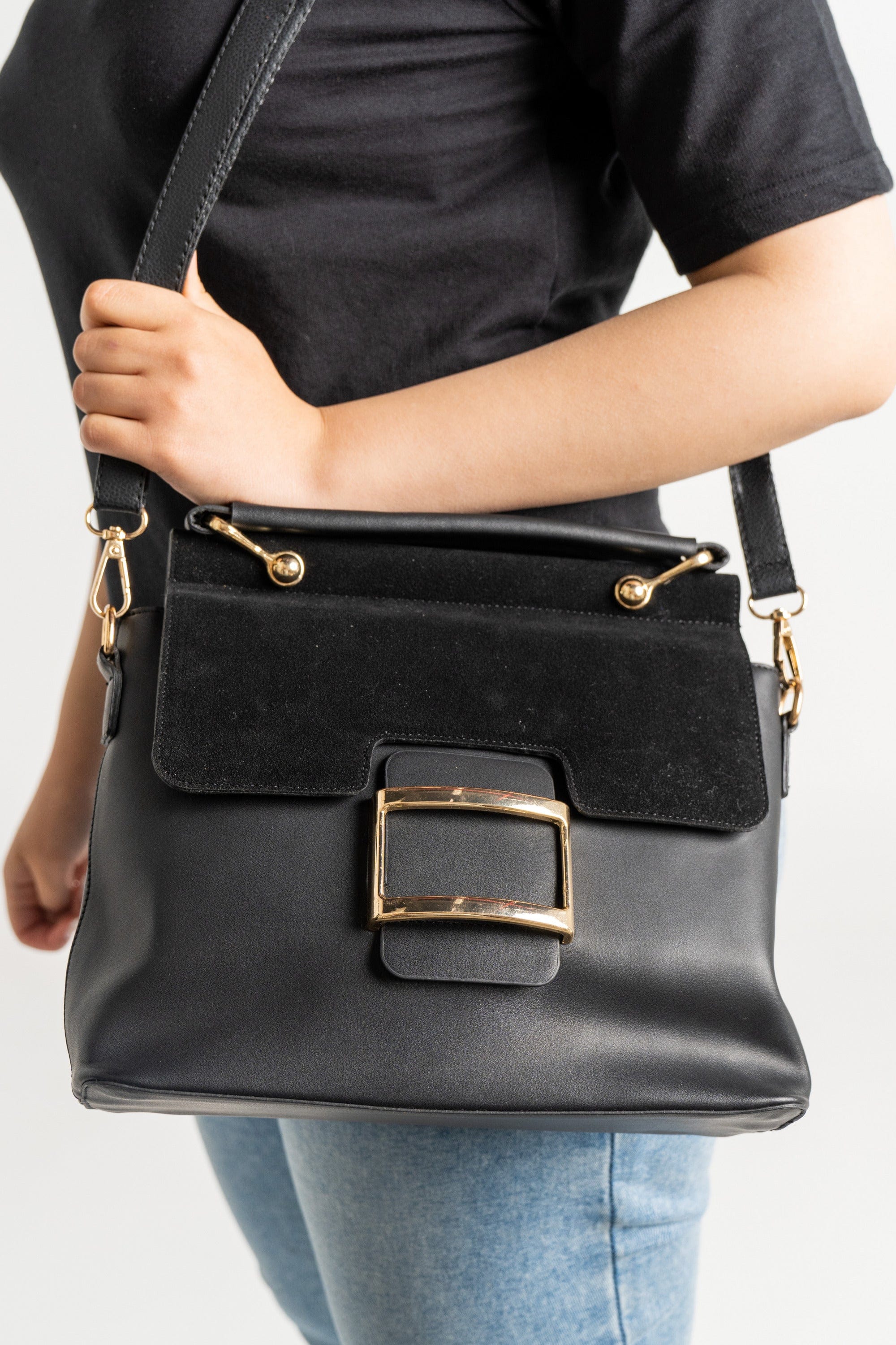 داليدرس حقيبة نسائية سادة مربعة