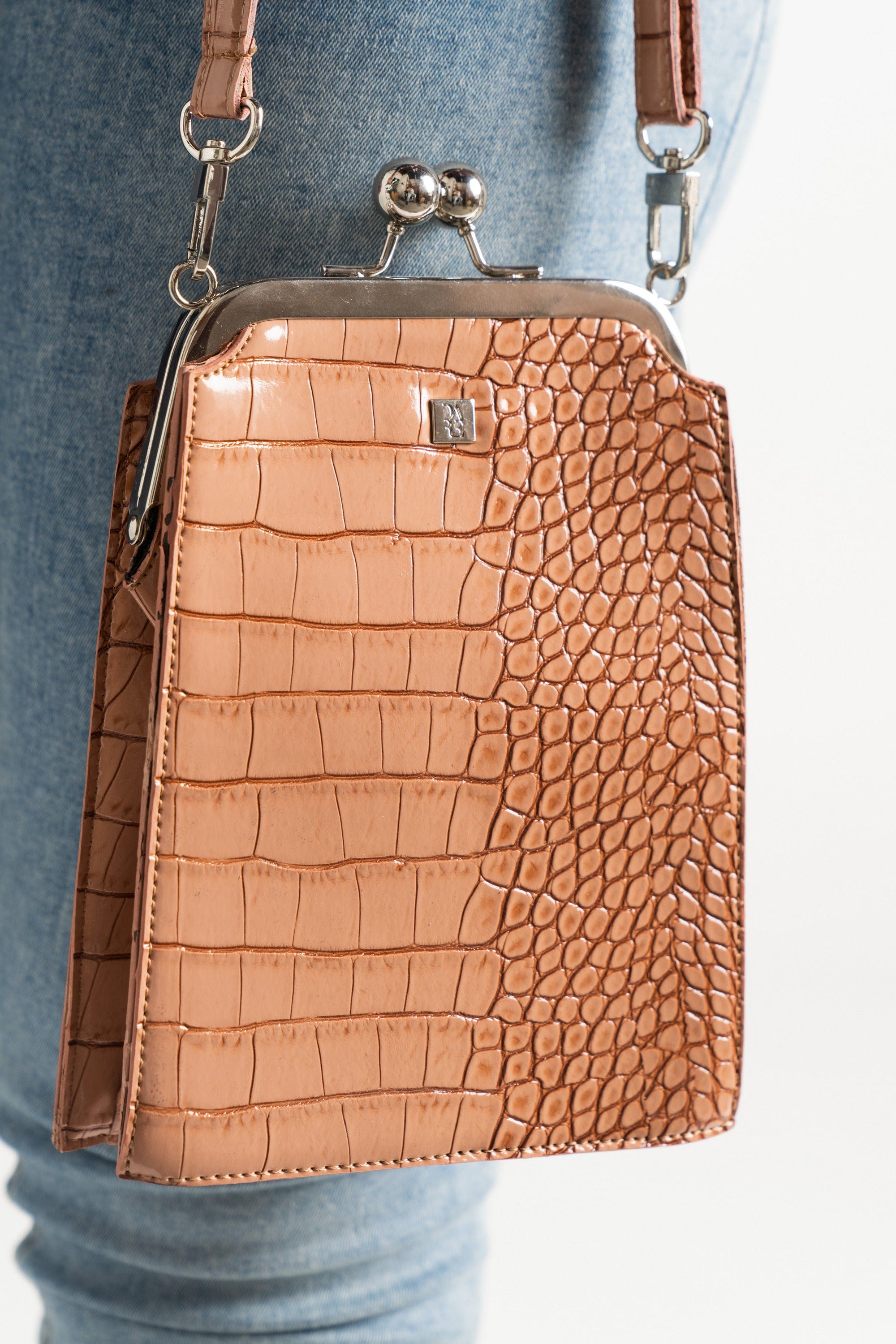 داليدرس حقيبة نسائية جلد طويلة