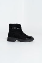 داليدرس حذاء نسائي برقبة سادة بكعب مرتفع أسود