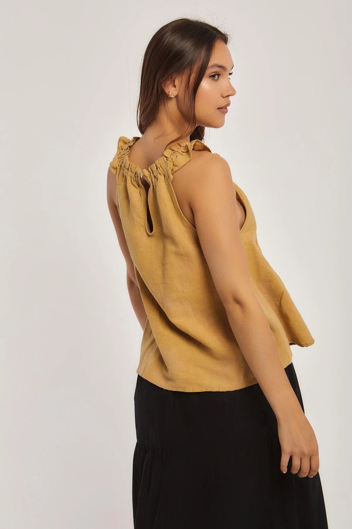 داليدرس تانك توب نسائي سادة بيج