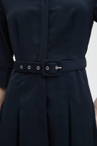 ميكا بلوزة نسائية بياقة 3/4 كم