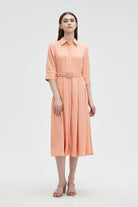 ميكا بلوزة نسائية بياقة 3/4 كم