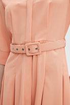 ميكا بلوزة نسائية بياقة 3/4 كم