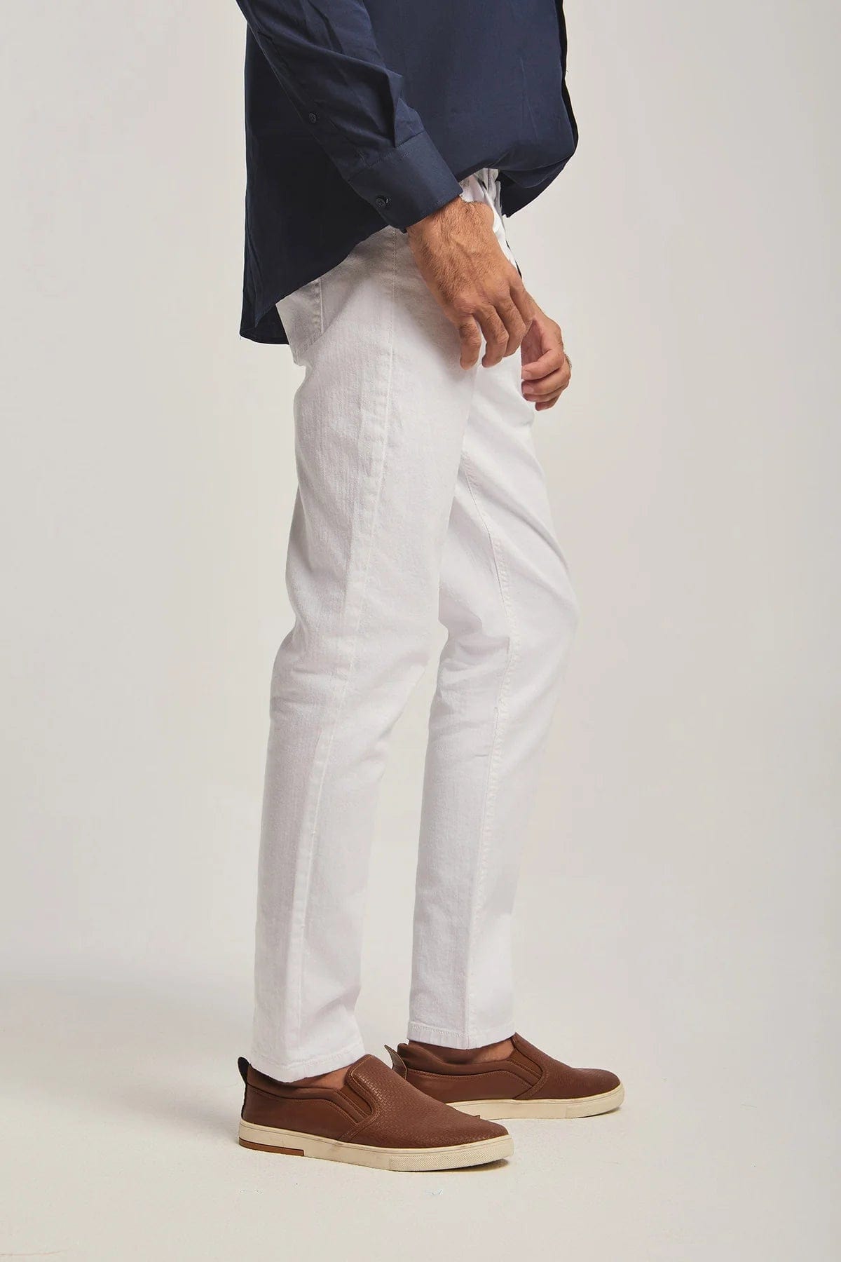 داليدرس بنطلون رجالي سادة واسع أسود