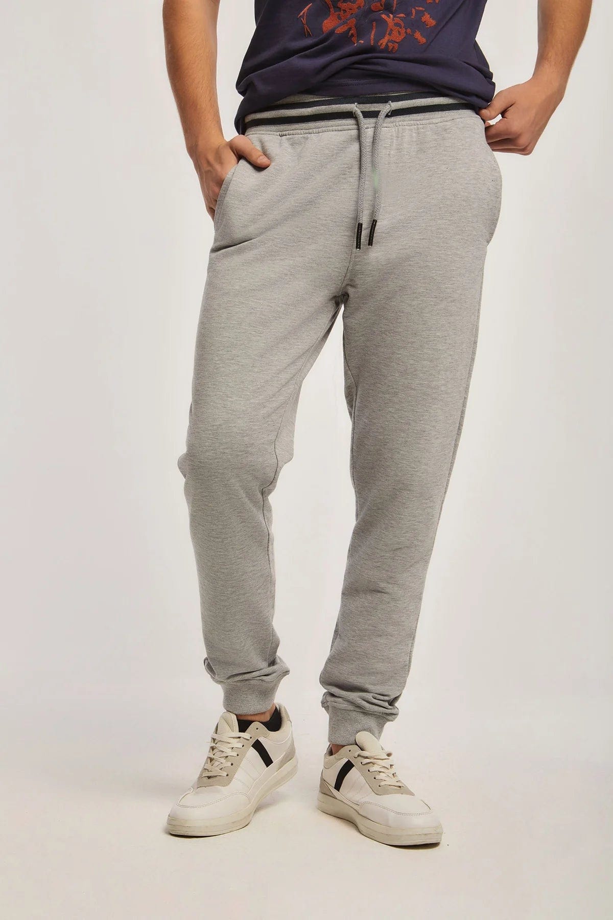 داليدرس بنطلون رجالي سادة برباط