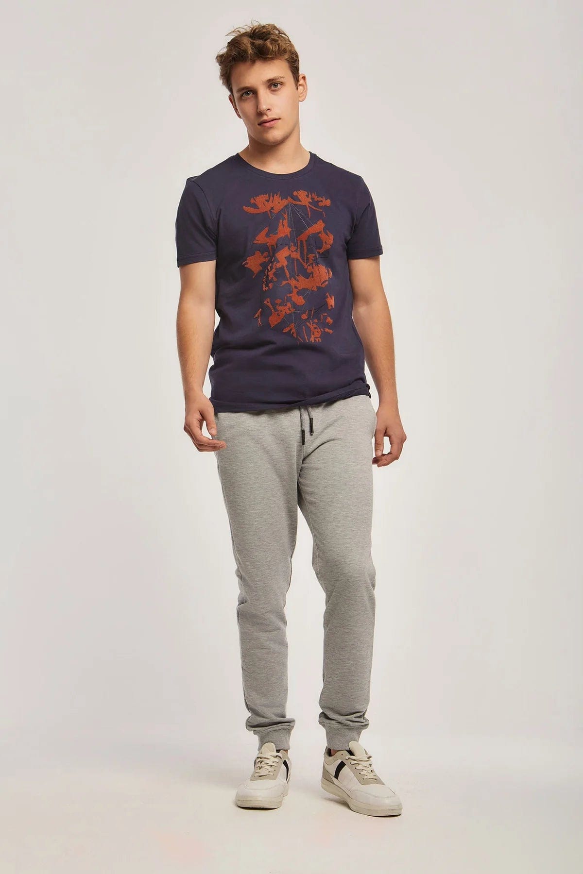 داليدرس بنطلون رجالي سادة برباط