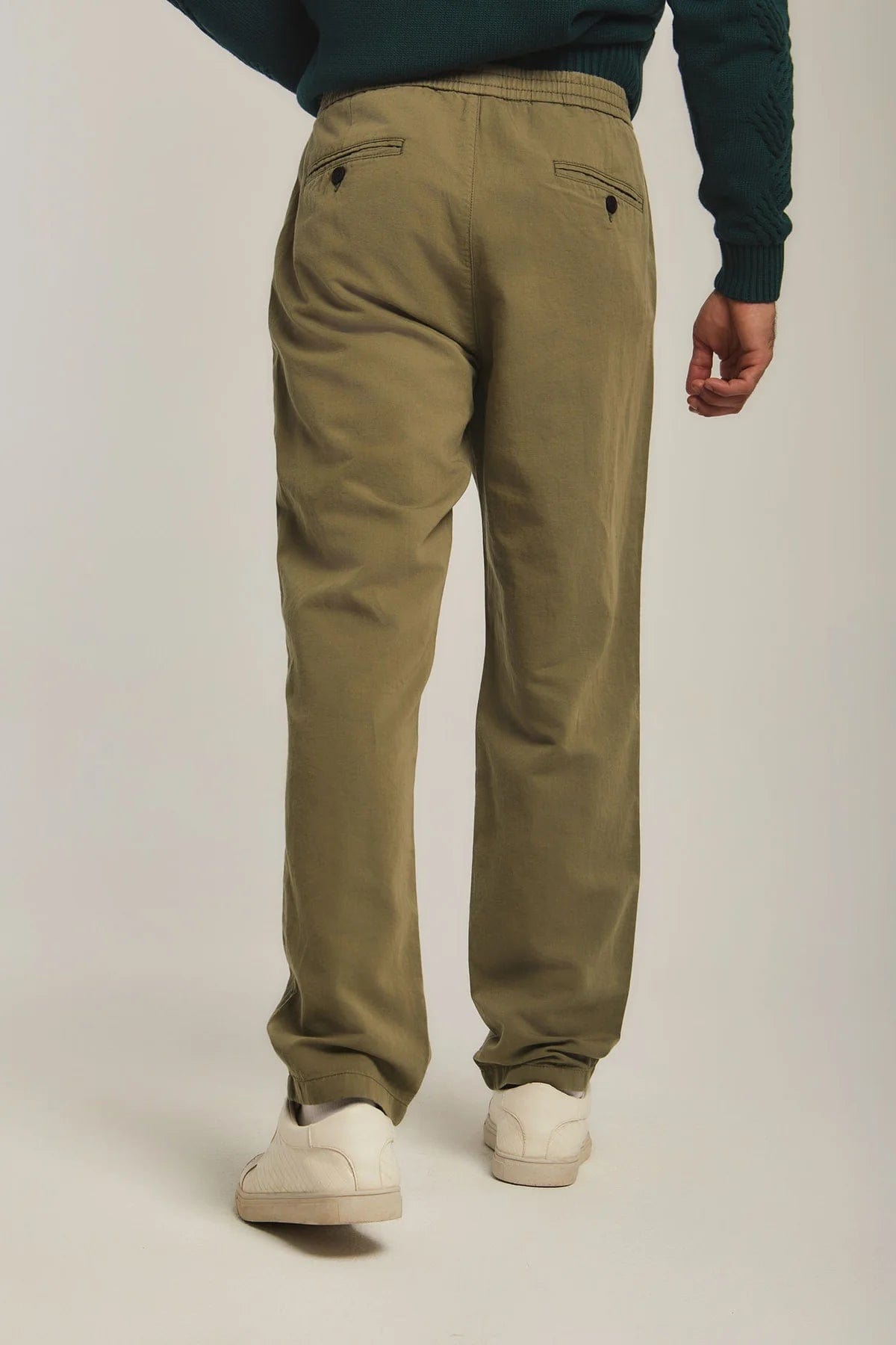 داليدرس بنطلون رجالي سادة واسع طويل