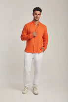 داليدرس بنطلون رجالي سادة واسع طويل