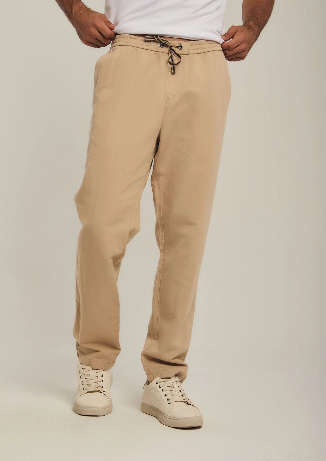 داليدرس بنطلون رجالي سادة واسع طويل