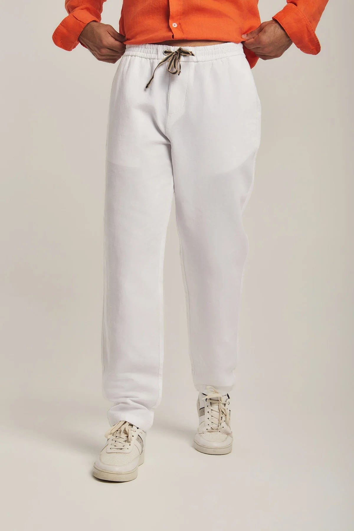 داليدرس بنطلون رجالي سادة واسع طويل