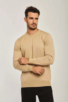 داليدرس بلوفر رجالي سادة كم طويل