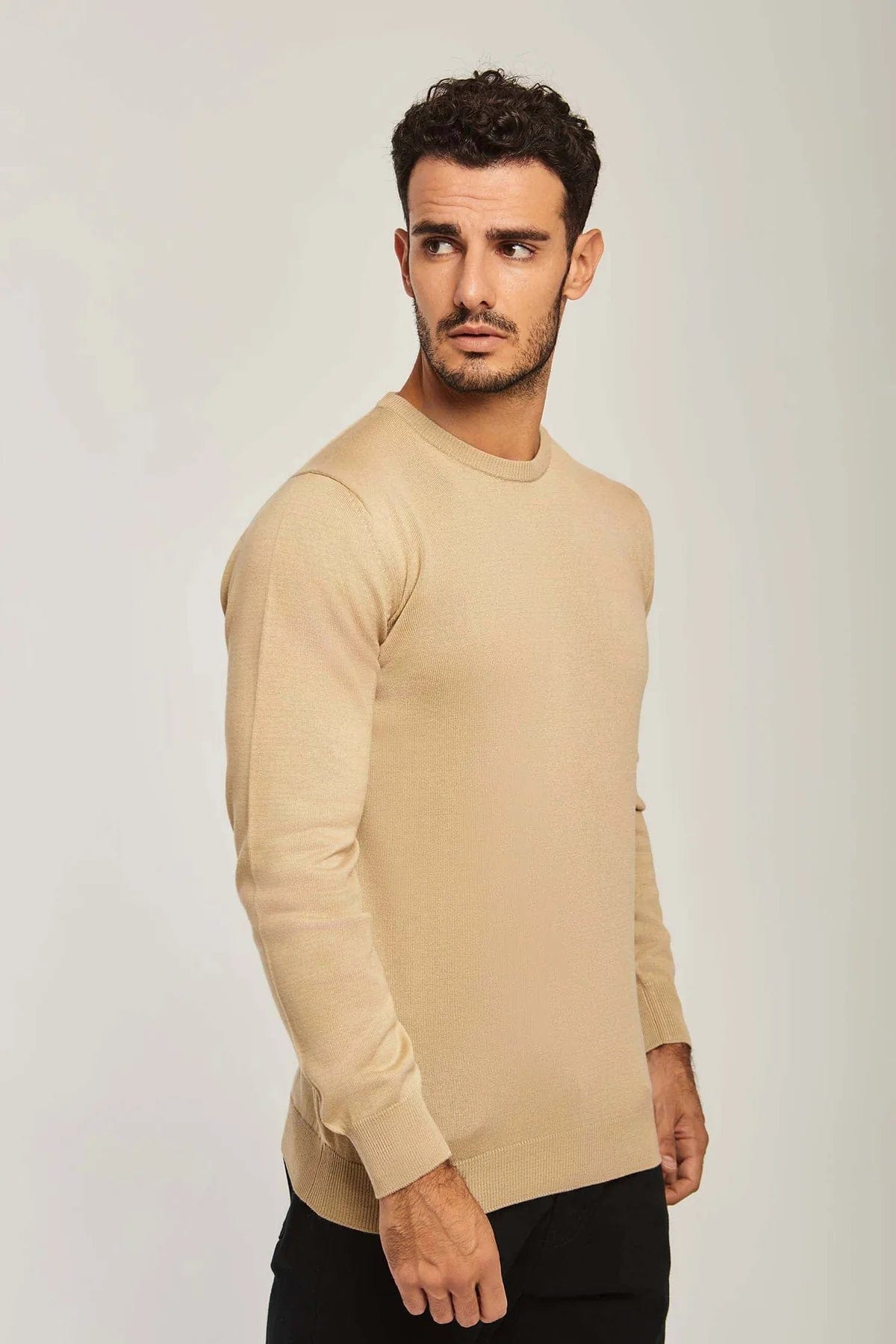 داليدرس بلوفر رجالي سادة كم طويل