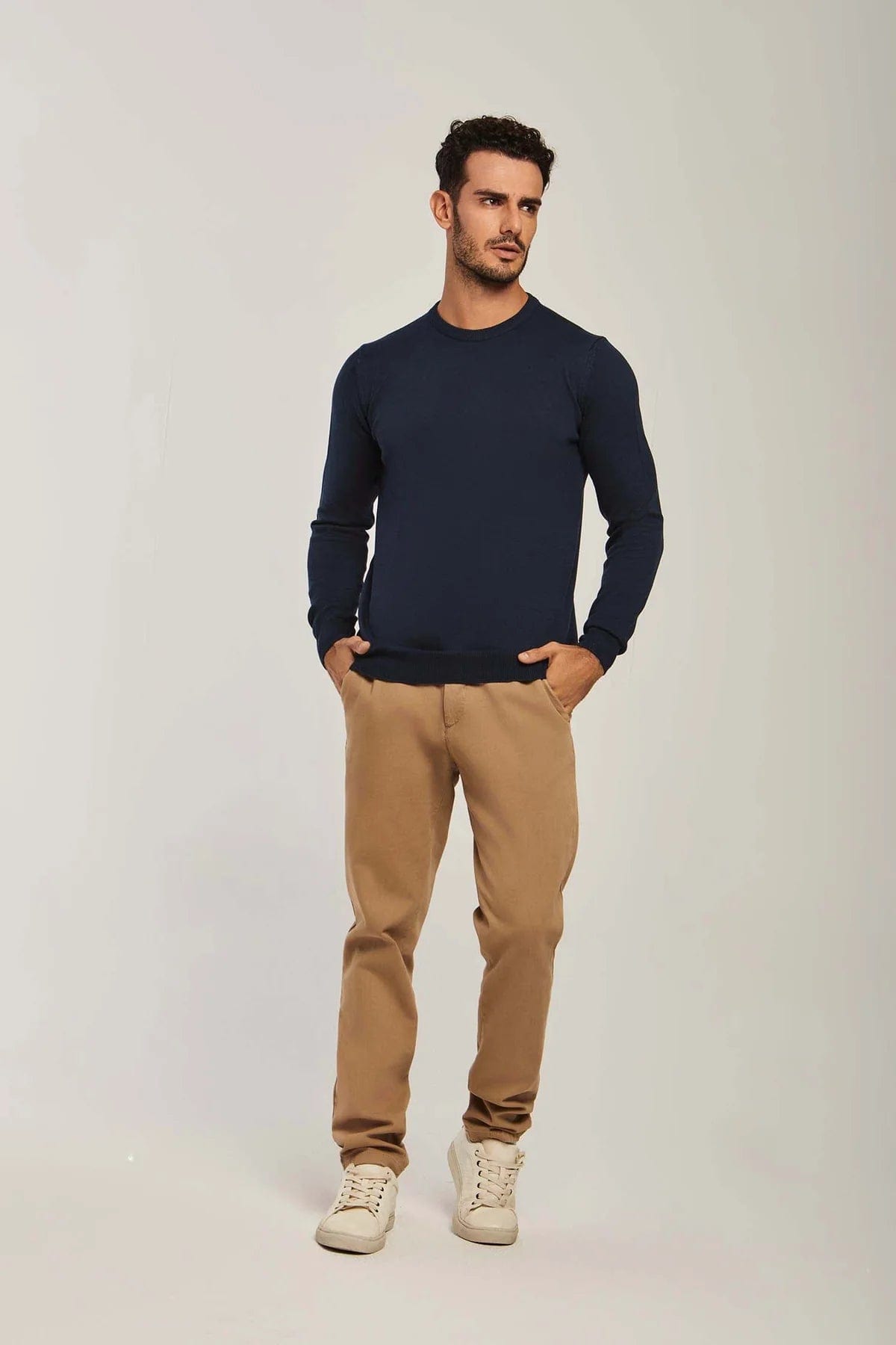 داليدرس بلوفر رجالي سادة كم طويل