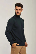 داليدرس بلوفر رجالي سادة وياقة عاليه