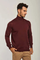 داليدرس بلوفر رجالي مخطط بالعرض بكم طويل