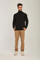 داليدرس بلوفر رجالي سادة وياقة عاليه