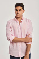 داليدرس قميص رجالي بأزرار أمامي كم طويل