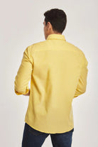 داليدرس قميص رجالي بأزرار أمامي كم طويل