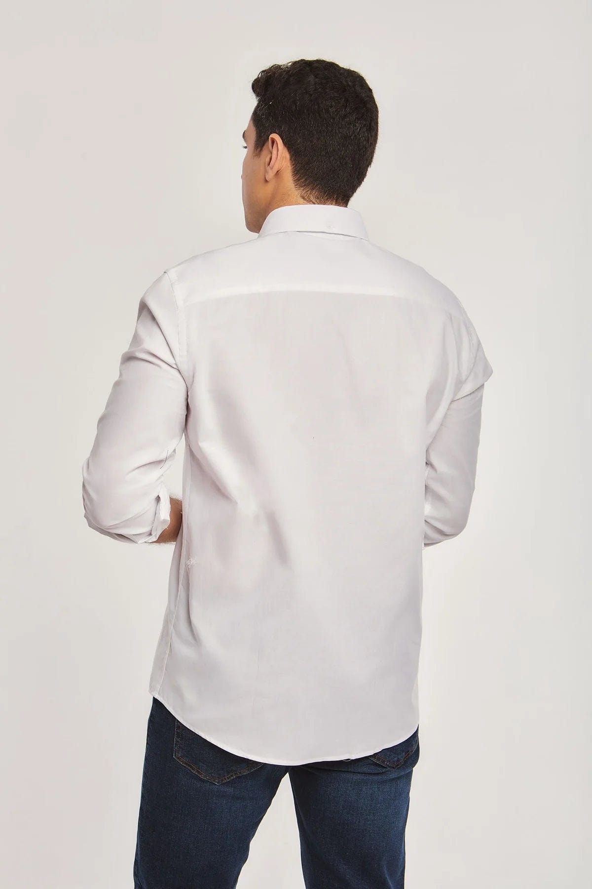 داليدرس قميص رجالي بأزرار أمامي كم طويل