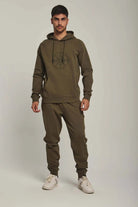 داليدرس سويتشيرت رجالي بهودي بتطريز على الصدر بنفسجي غامق