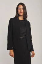 داليدرس بليزر نسائي سادة رسمي أسود