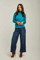 داليدرس بلوزة نسائي سادة كم طويل