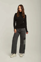 داليدرس بلوزة نسائي سادة كم طويل