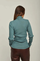 داليدرس بلوزة نسائي كم طويل مخطط بالطول