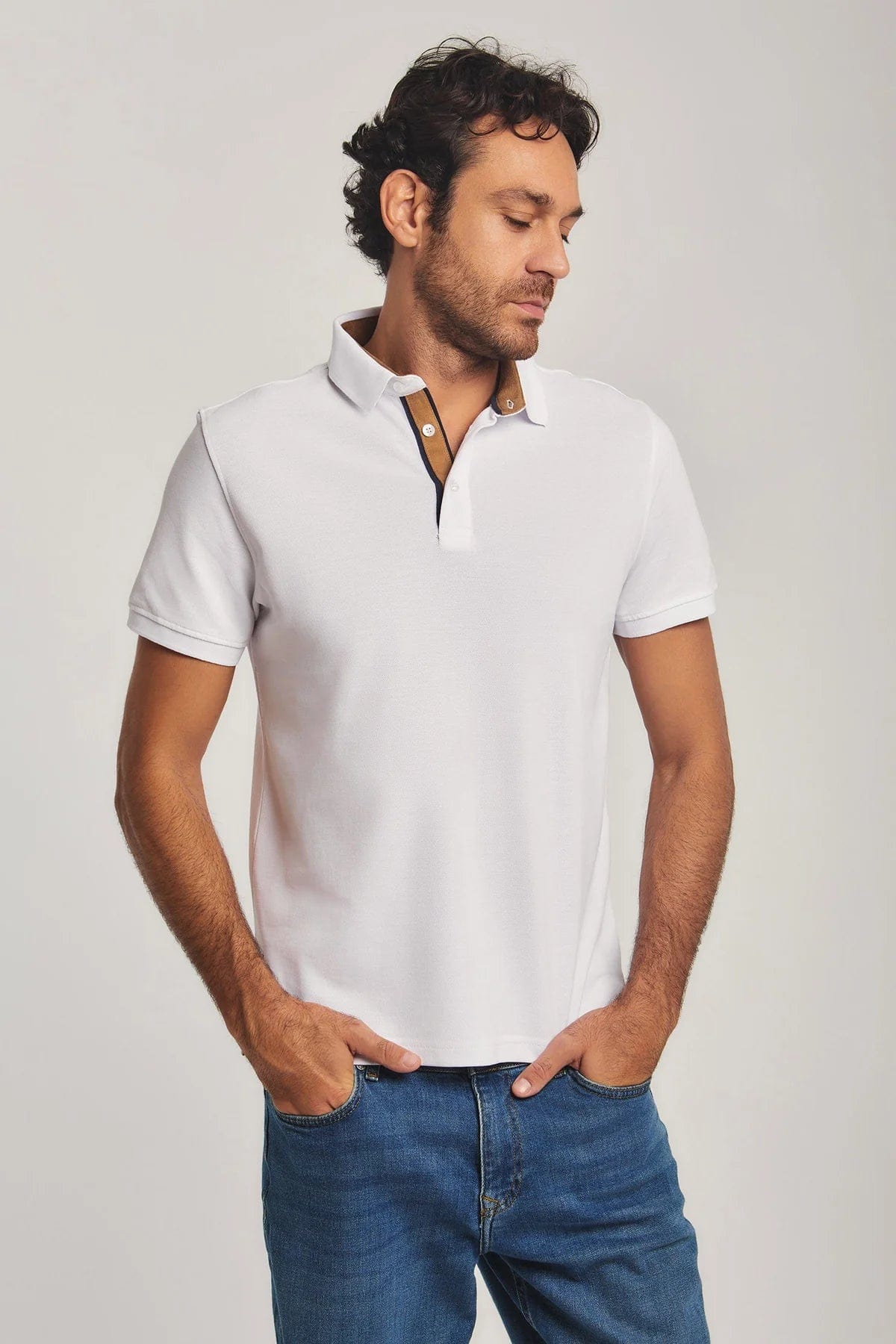 داليدرس تيشيرت بولو نص كم رجالي