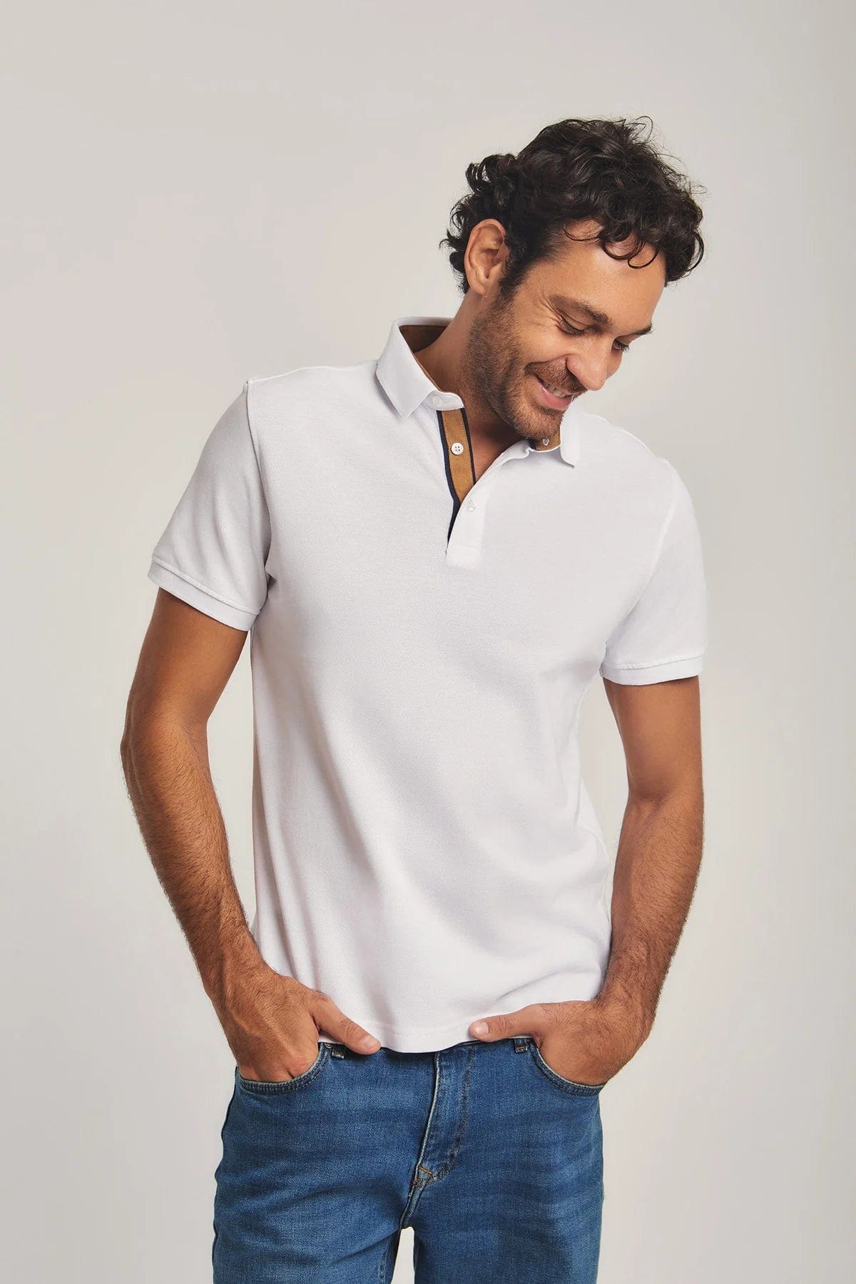 داليدرس تيشيرت بولو نص كم رجالي