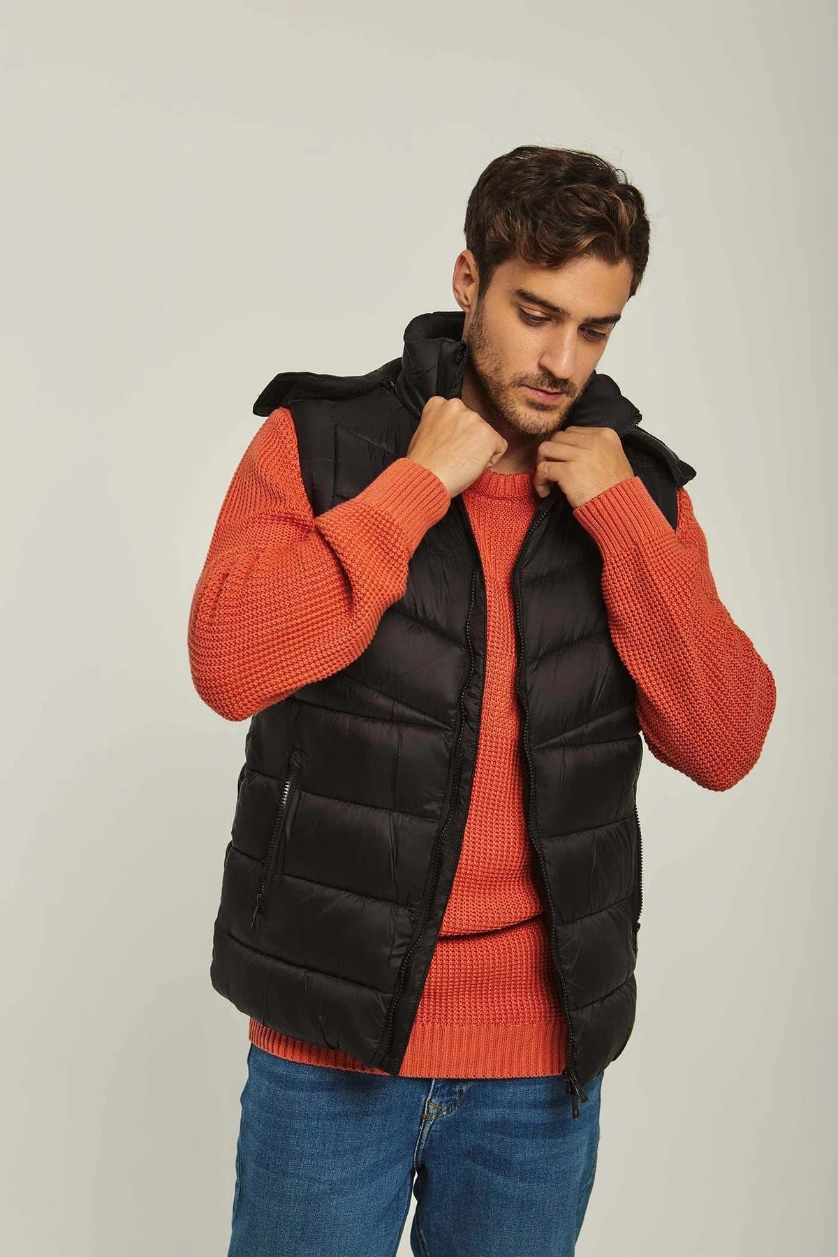 داليدرس فيست رجالي بقبعة كت مضلع