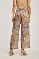 داليدرس بنطال نسائي خفيف مشجر متعدد الألوان