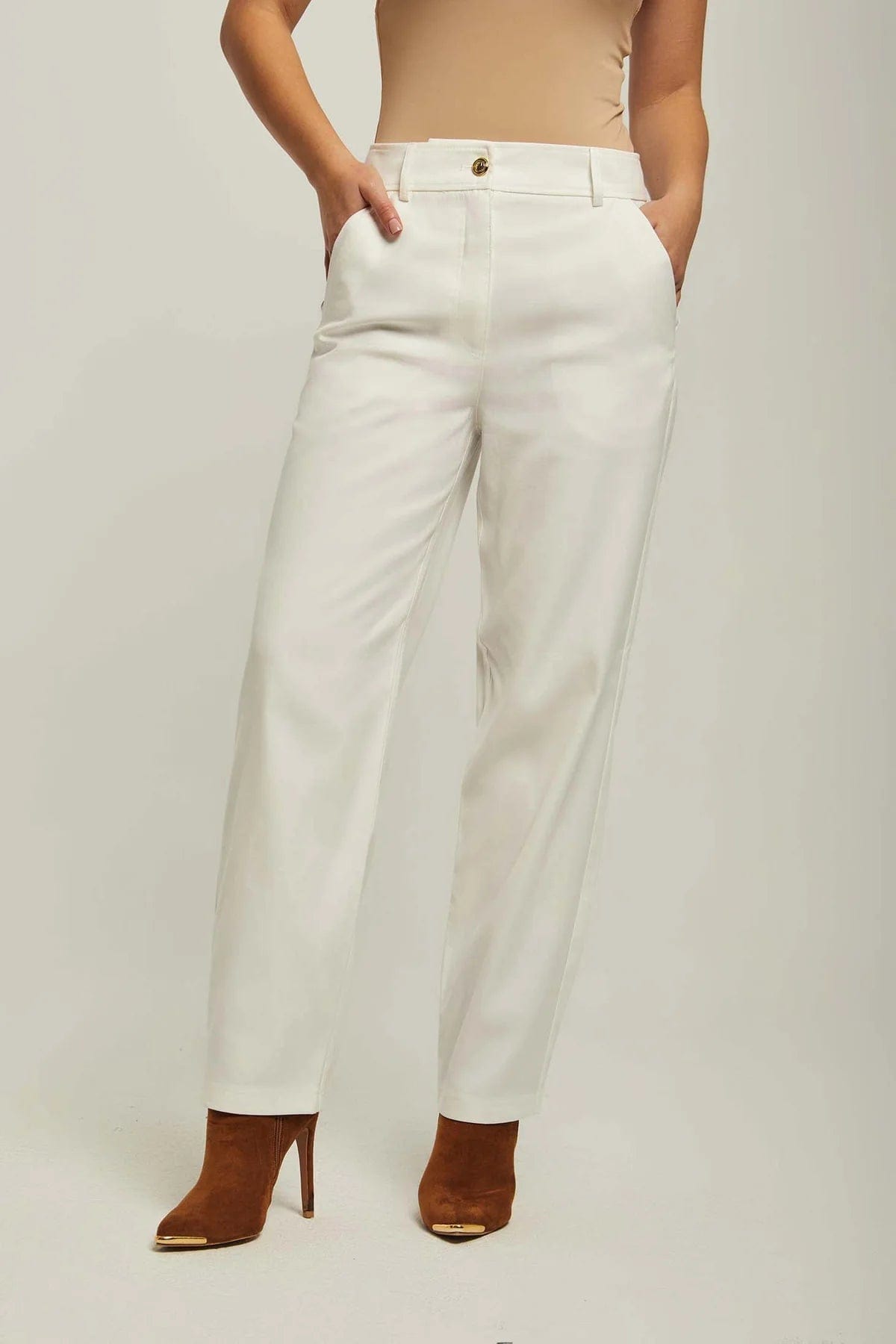 داليدرس بنطال نسائي رسمي بيج