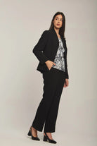 داليدرس بليزر نسائي مفتوح نسائي أسود