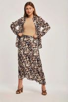 داليدرس تنورة نسائية مطبوعة مطبوعة