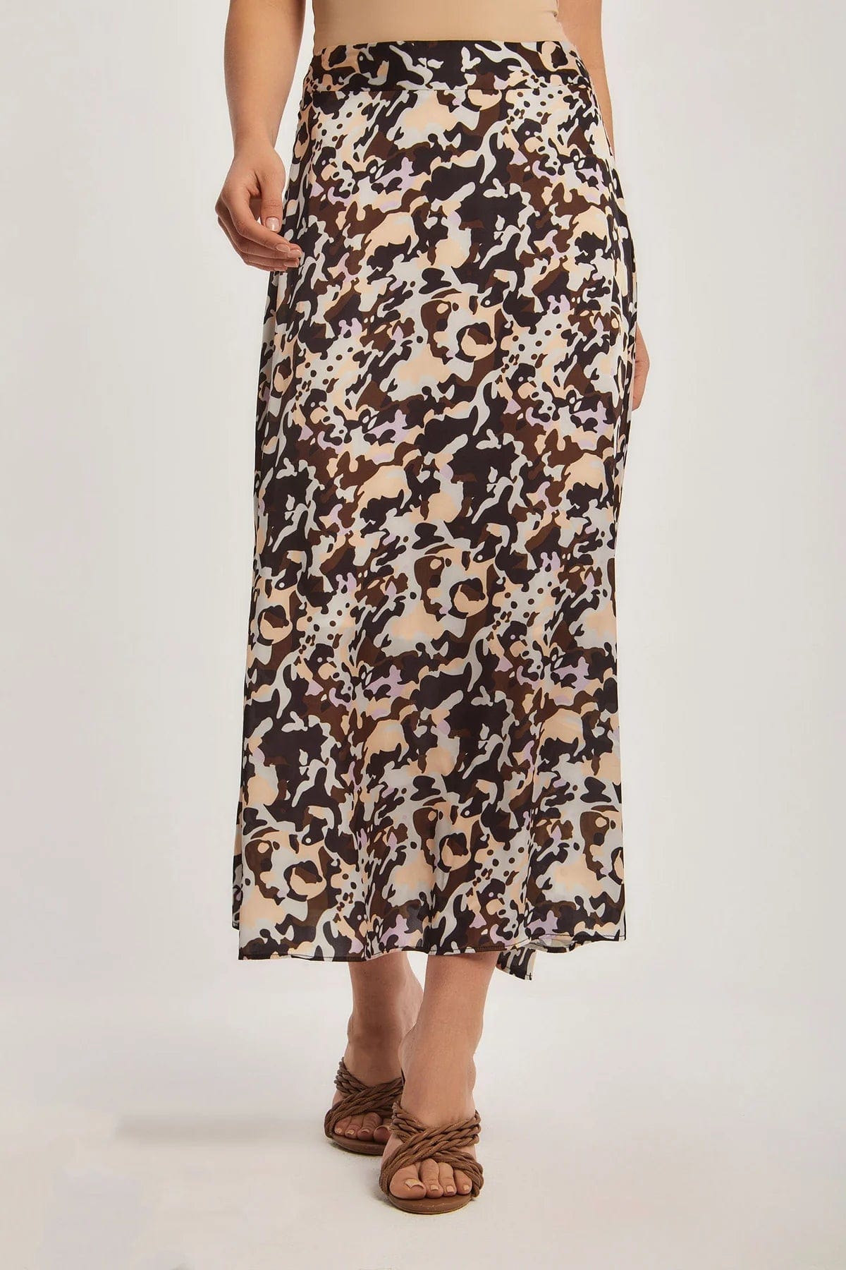 داليدرس تنورة نسائية مطبوعة مطبوعة