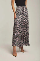 داليدرس تنورة نسائية مطبوعة ألوان