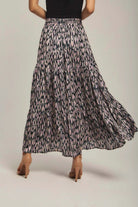 داليدرس تنورة نسائية مطبوعة ألوان