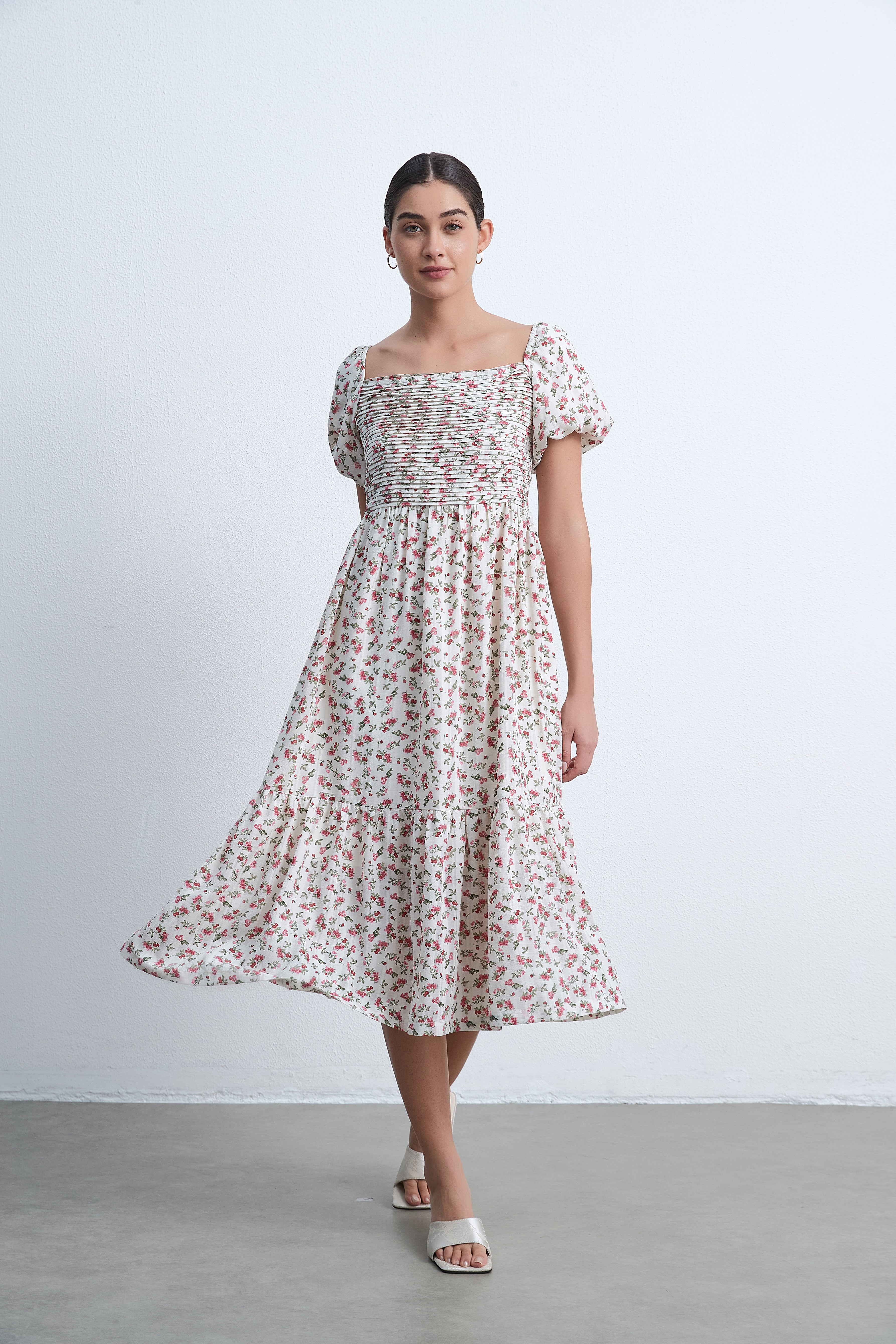 100 polyester dresses Primavera Couture 4454 - Short Net (100% Polyester), Satin Lining A-line Dress
