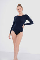 كارينا بودي سوت كم طويل من المايكروفايبر نسائي